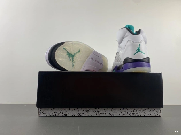 Rep Air 5 Grape Retro (2013) 136027-108 Jordan 0731